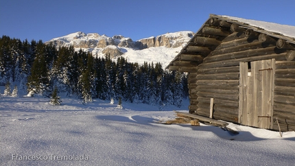 Racchette da neve in Dolomiti - Monte Cherz