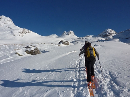 Scialpinismo Alti Tauri, Austria - Hochgasser (2922m): sopra la Grünseehütte