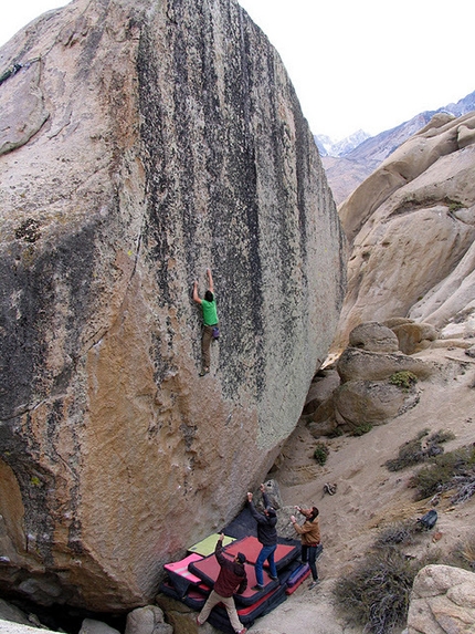 Alex Honnold, interview after Too Big To Flail at the Buttermilks