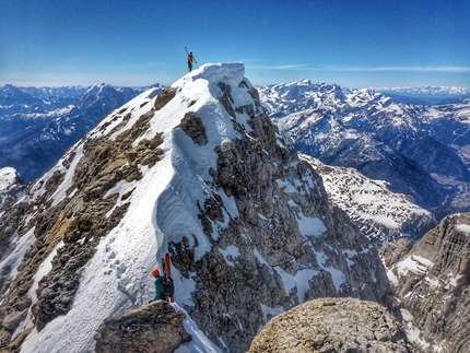 ‘La montagna un’opportunità educativa’. L’intervista Elbec alla guida alpina Giovanni Zaccaria - Giovanni Zaccaria sulle montagne di casa: Civetta, Dolomiti