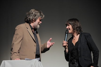 TrentoFilmfestival 2012 - Reinhold Messner & Catherine Destivelle at TrentoFilmfestival 2012