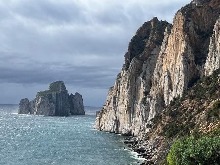 Masua, Sardinia - Pan di Zucchero and the Masua cliffs in Sardinia