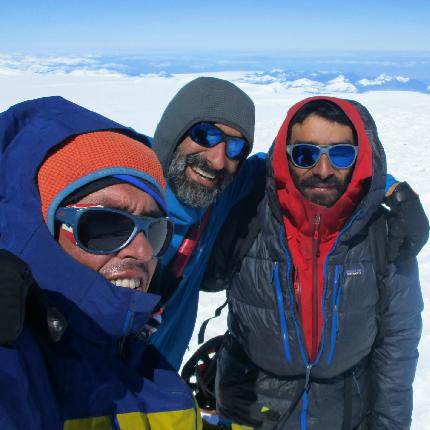 Cerro San Valentin Cresta Nord in Patagonia salita da Oriol Baro, Martin Elias e Nicolas Tapia