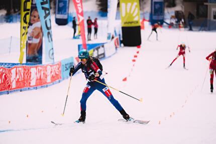 Emily Harrop and Thibault Anselmet win Ski Mountaineering World Cup 2024 Sprint