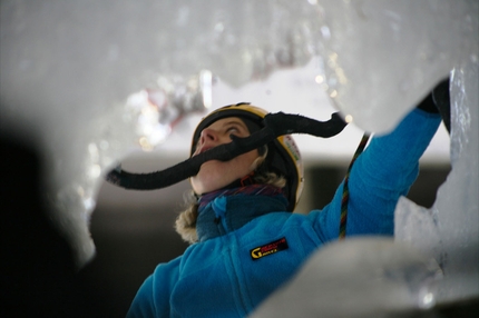 Ice Climbing World Cup 2013 - Saas Fee - Angelika Rainer