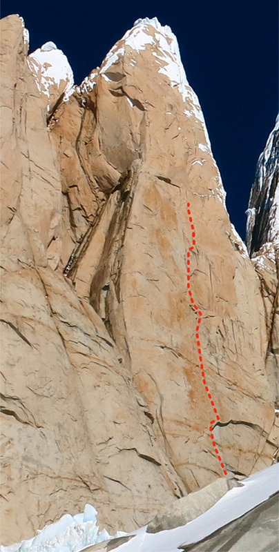 Ermanno Salvaterra and the Torre Egger attempt in Patagonia