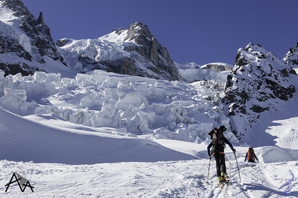 Monte Bianco - Il tentativo sul Monte Bianco: salendo verso la jonction