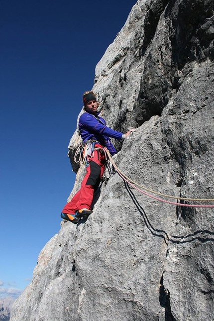 Tom Ballard - Tom Ballard climbing in the Dolomites