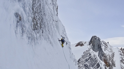 Hansjörg Auer and Much Mayr claim unclimbed Mt. Reaper in Alaska