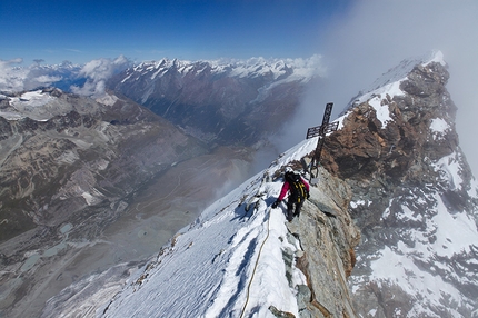 Matterhorn 2015 - 150 years since its conquest - On the summit of the Matterhorn