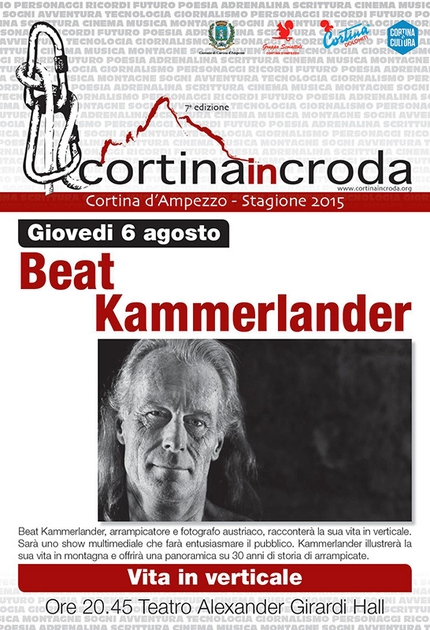 Beat Kammerlander ospite di Cortina InCroda