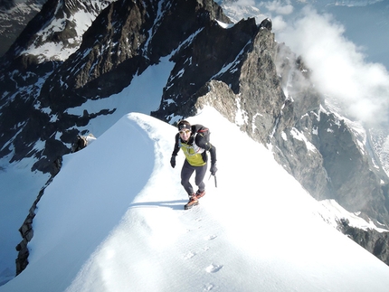 Ueli Steck, #82summits - Ueli Steck and the 82 4000ers in the Alps: Piz Bernina Biancograt