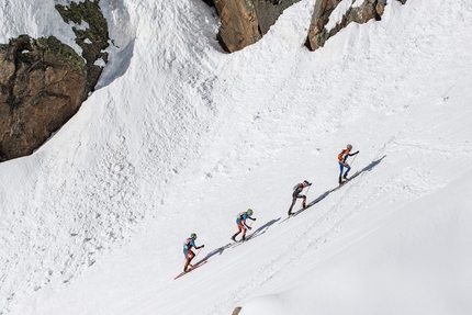 Scialpinsimo: Monte Rosa Ski Raid - Durante il primo Monte Rosa Ski Raid il 10/04/2016