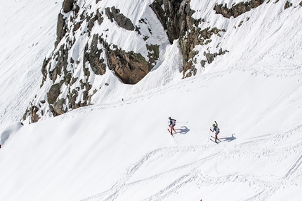 Ski mountaineering: Monte Rosa Ski Raid - During the first Monte Rosa Ski Raid on 10/04/2016