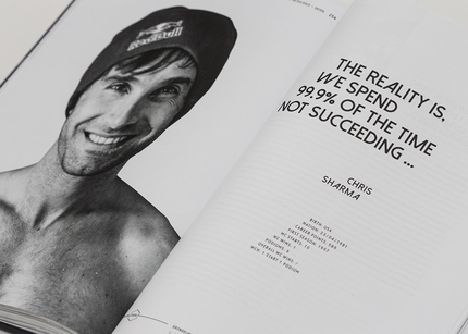 Climbing book, Beyond The Face characters of climbing - Chris Sharma – The Dude interview in the climbing book Beyond The Face, by Heiko Wilhelm
