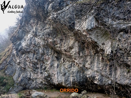 Valgua, Val Seriana, arrampicata - Orrido, Valgua, Val Seriana