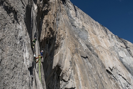 Adam Ondra, Dawn Wall, El Capitan, Yosemite - Adam Ondra attempting Dawn Wall, El Capitan, Yosemite