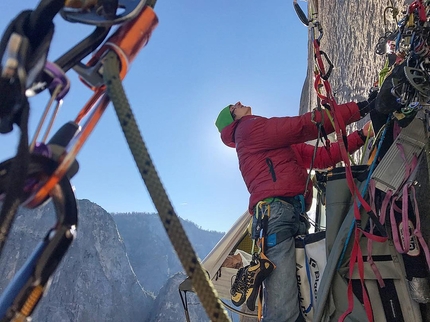 Adam Ondra, Dawn Wall, El Capitan, Yosemite - Adam Ondra sulla Dawn Wall: day 4