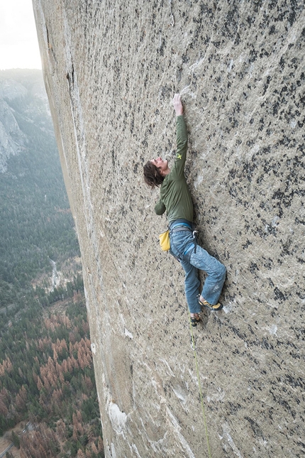 Adam Ondra, Dawn Wall, El Capitan, Yosemite - Adam Ondra sale la Dawn Wall, El Capitan, Yosemite