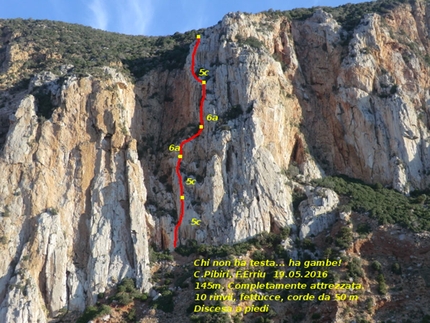 Sardegna news arrampicata #21: nuove multipitches e vie tradizionali - Via 