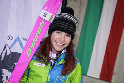 Campionati Italiani di sci alpinismo, Madonna di Campiglio - Alba De Silvestro vince la gara sprint durante i Campionati Italiani di sci alpinismo 2016 a Madonna di Campiglio