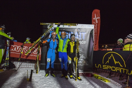 Folgrait Skialp Race - Durante la seconda Folgrait Skialp Race, vinta il 17/12/2016 da Michele Boscacci e Alba De Silvestro
