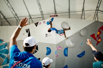 Sport Climbing athletes participating in Qualifier Series for Paris Olympics
