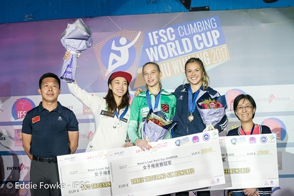 Coppa del Mondo Lead 2017, Wujiang - Durante la Coppa del Mondo Lead 2017 a Wujiang in Cina