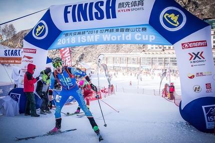 Coppa del Mondo di Scialpinismo 2018 - Nicolò Canclini vince lo Sprint alla prima tappa della Coppa del Mondo di Scialpinismo 2018 a Wanlong in Cina
