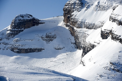 Coppa del Mondo di scialpinismo, Madonna di Campiglio - Madonna di Campiglio Individual: le inversioni sul Grostè, Dolomiti di Brenta