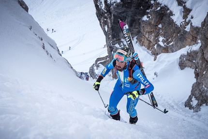 Michele Boscacci and Axelle Mollaret win Overall Ski Mountaineering World Cup 2018