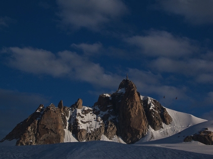 David Lama - David Lama repeating Voie Petit, Grand Capucin, Mont Blanc