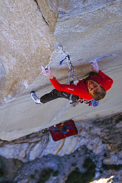 Leo Houlding - Leo Houlding su The Prophet, El Capitan, Yosemite, USA