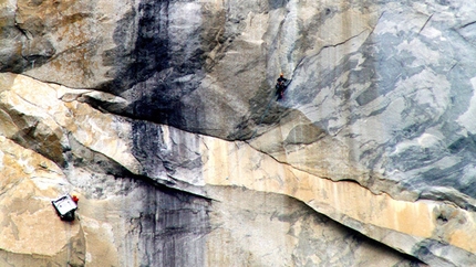 Anthamatten blitzclimb Yosemite valley