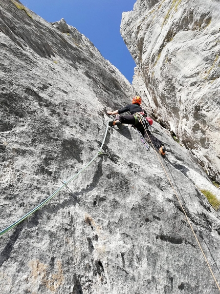 Due nuove vie d’arrampicata per Luca Giupponi e Markus Aufderklamm