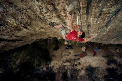 Jorge Díaz-Rullo, First Round First Minute, Margalef - Jorge Díaz-Rullo repeating First Round First Minute 9b at Margalef, Spain