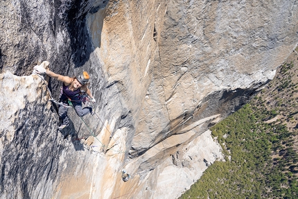 Bronwyn Hodgins repeats Golden Gate on El Capitan in Yosemite