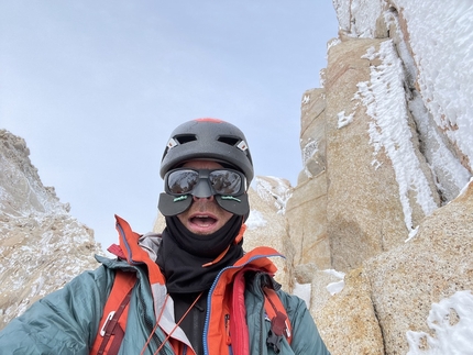 Colin Haley completes first winter solo of Supercanaleta on Fitz Roy in Patagonia