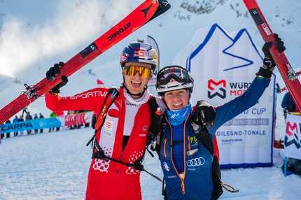 Coppa del Mondo di Scialpinismo 2023, Ponte di Legno - Rémi Bonnet e Davide Magnini, Coppa del Mondo di Scialpinismo 2023
