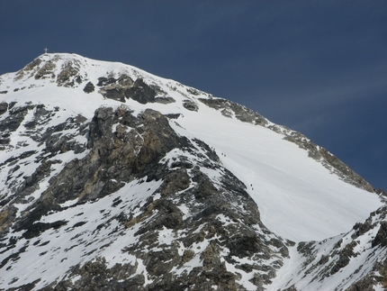 Königsspitze - Königsspitze: Ski mountaineers on their way to the summit of Gran Zebrù