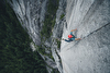 Connor Herson climbs Drifters Escape, 9a+ trad at Squamish