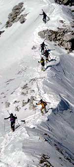 Transcavallo 2004 scialpinismo