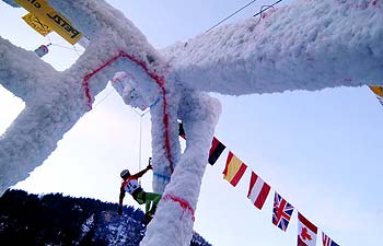 Pareti di Cristallo 2005, Valle Daone, arrampicata su ghiaccio