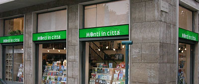 Monti in città, libreia, Milano
