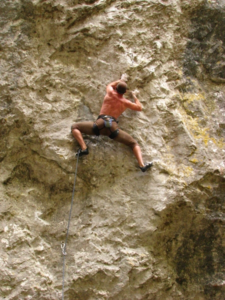 Climbing in Romania