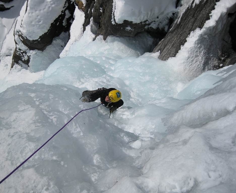 Corso di arrampicata su ghiaccio – Livello base