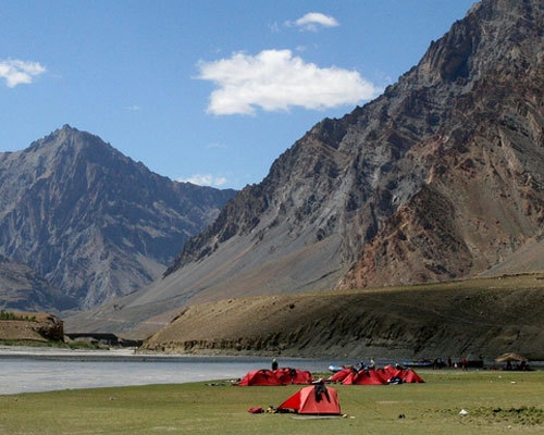 Campo lungo lo Zanskar