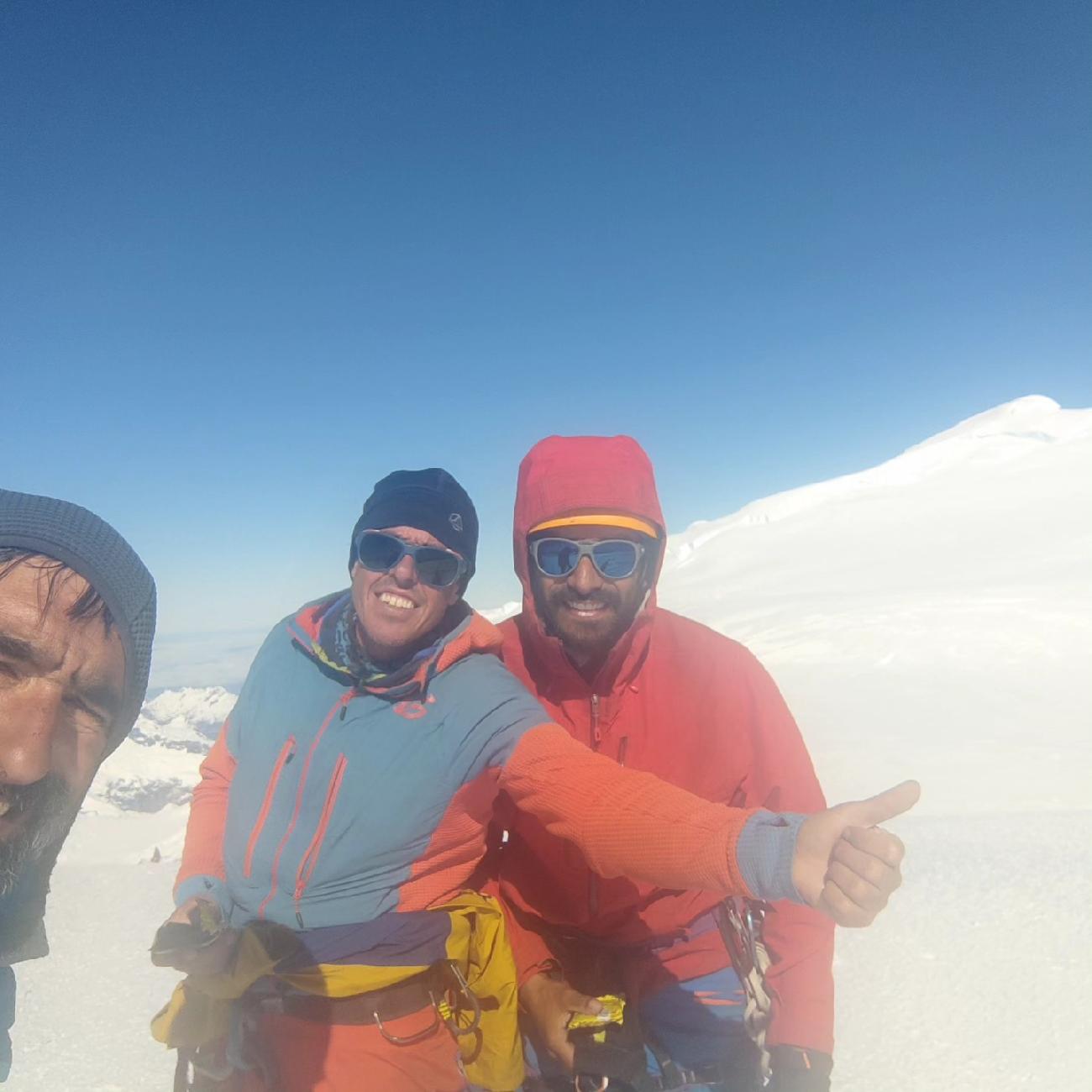 Cerro San Valentin, Patagonia, Oriol Baro, Martin Elias, Nicolas Tapia