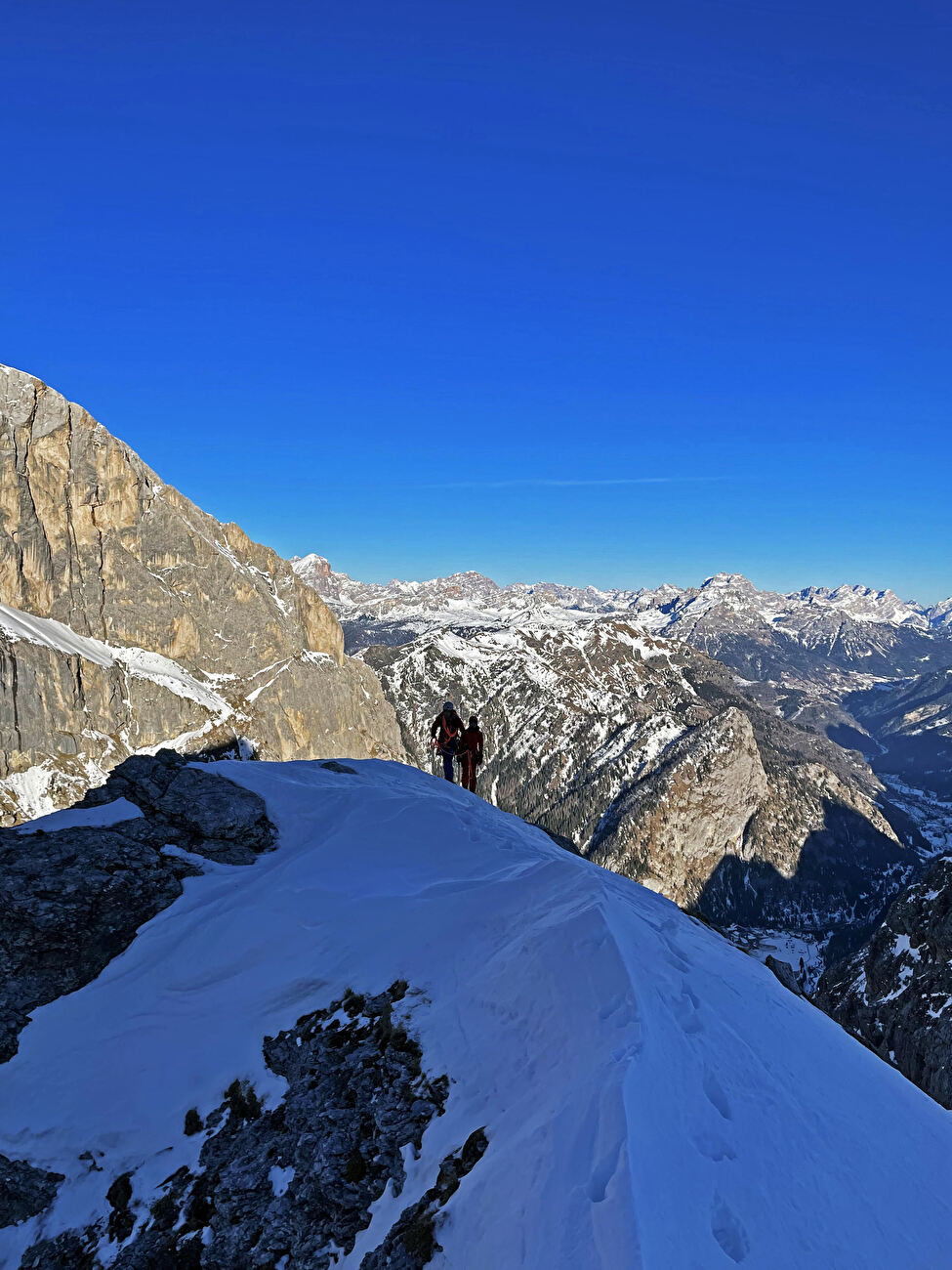Monte Fop, Dolomites, Emanuele Andreozzi, Fabio Tamanini, Vaida Vaivadaite