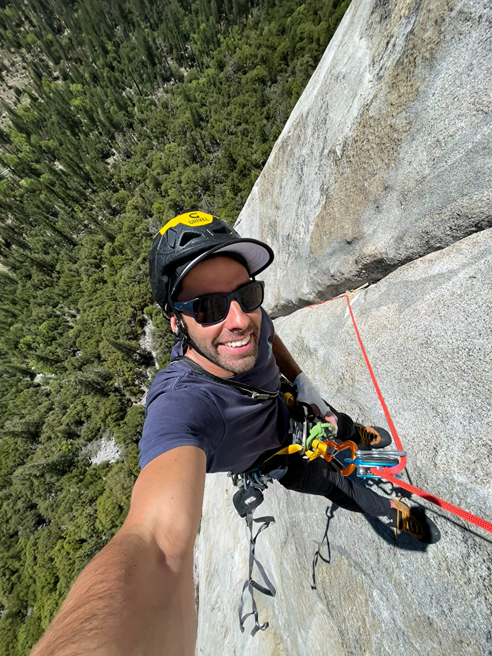 Stefano Ragazzo, The Nose, El Capitan, Yosemite